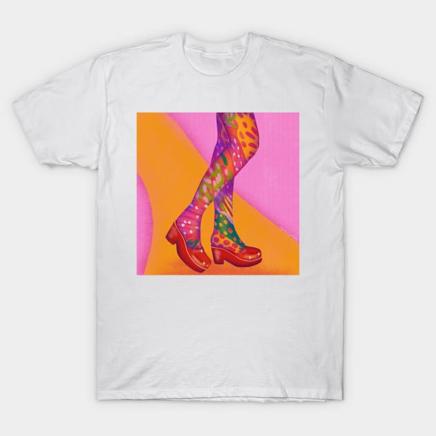 Dancing shoes T-Shirt by mamba.jamba